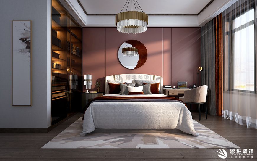 紫薇西棠,新中式风格,卧室