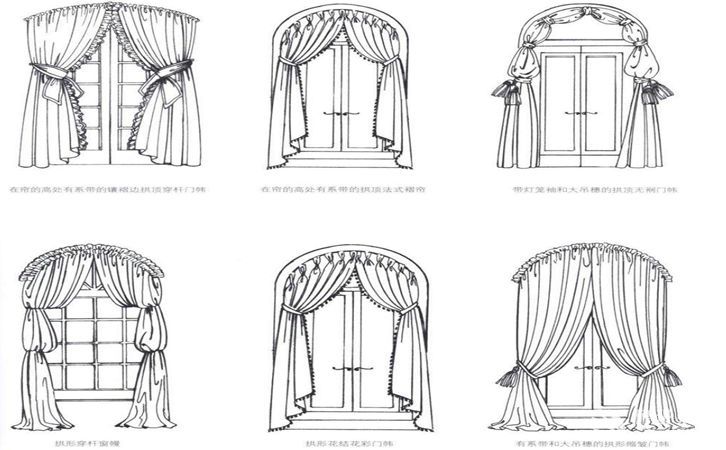 鲁班装饰家装知识-窗帘2